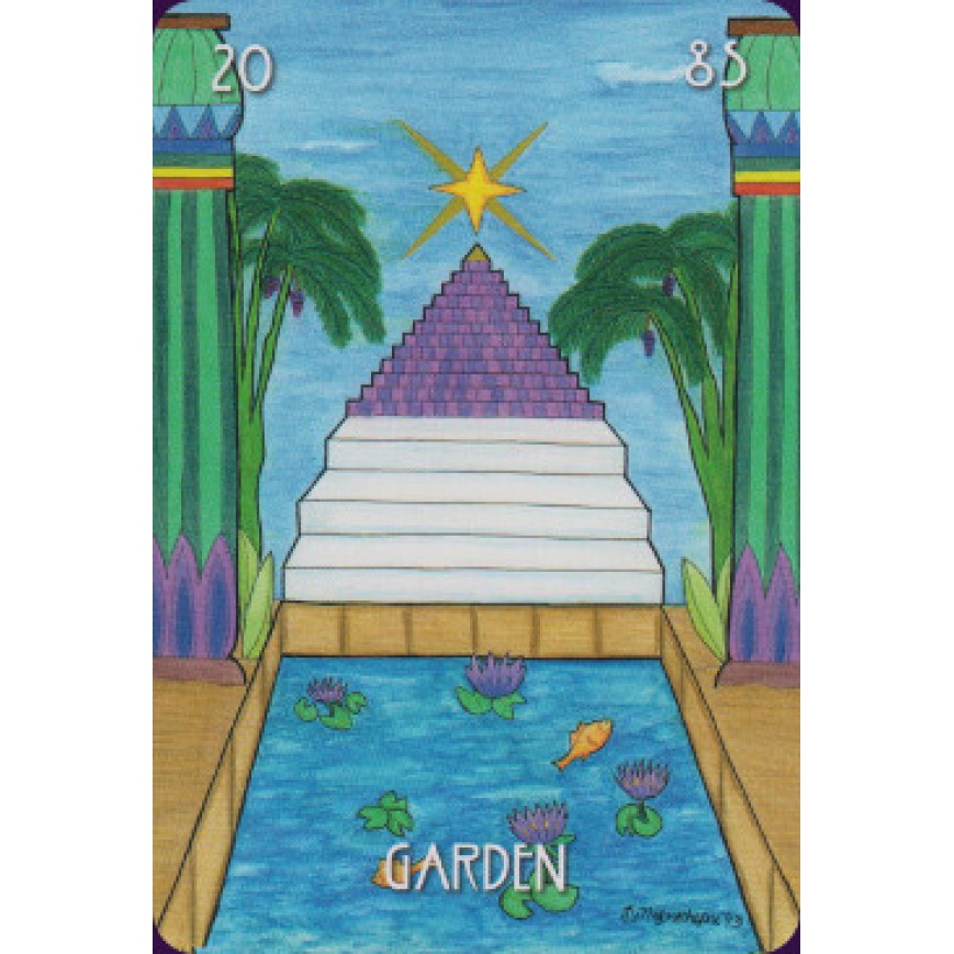 Bộ Bài Egyptian Lenormand (Mystic House Tarot Shop) - Bài Gốc Authentic Chính Hãng 100%