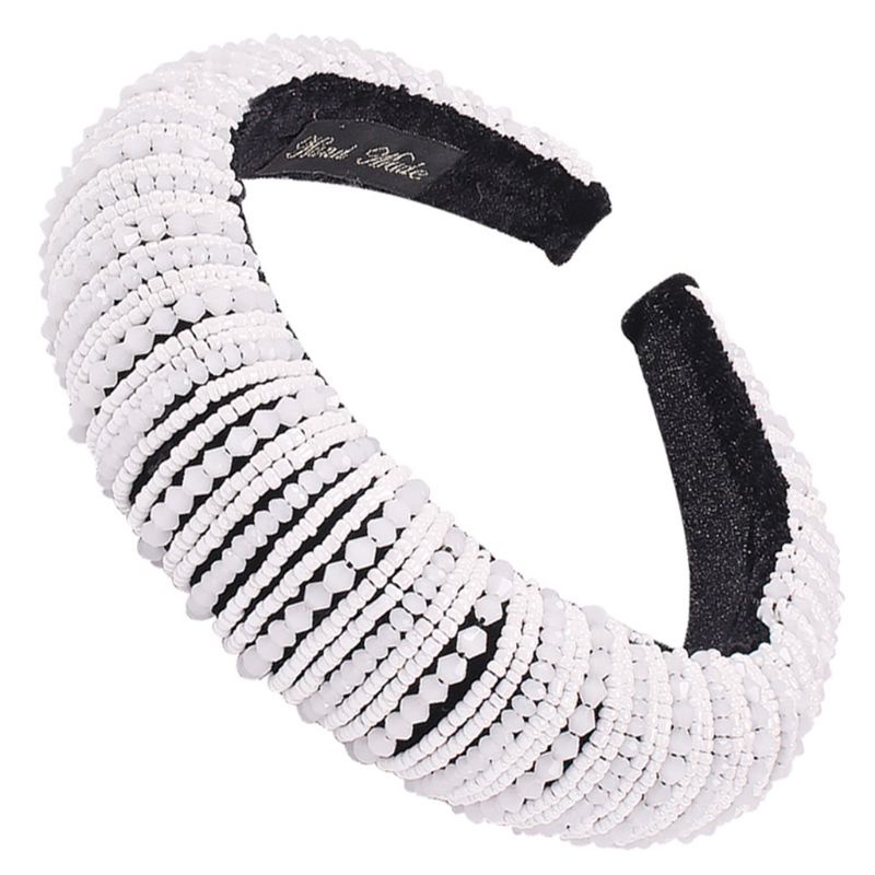 Flgo Băng Đô Cài Tóc Đính Hạt Pha Lê Nhiều Màu Phong Cách Baroque Dành Cho Cô Dâu Trong Tiệc Cướ