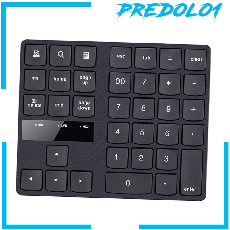 Bàn Phím Số Không Dây Bluetooth 2.4ghz 35 Phím Cho Laptop Pc