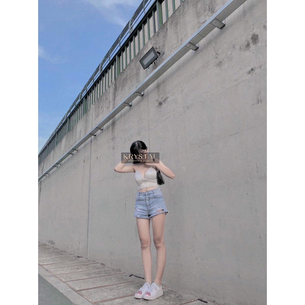 Áo Bra lụa 2 dây KRYSTAL NK06 | BigBuy360 - bigbuy360.vn