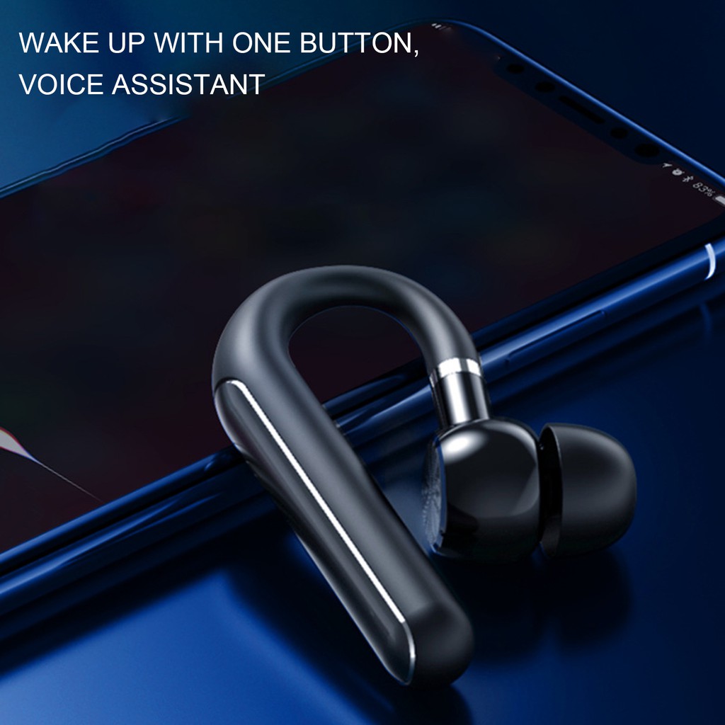 Tai Nghe Bluetooth Hel + X6 Nhét Tai Chống Thấm Nước Kèm Hộp Sạc