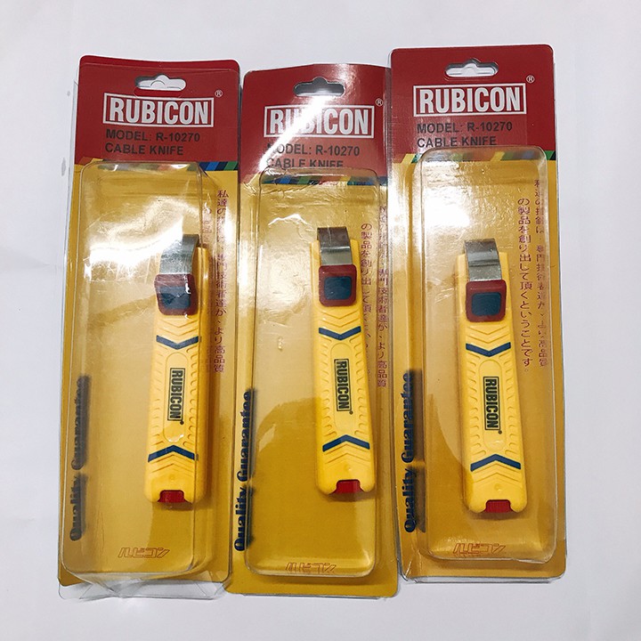 Dao rọc vỏ cáp quang Rubicon R10270  kèm lưỡi dự phòng