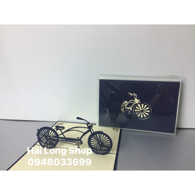 Xe Đạp 2 - Thiệp 3D | BigBuy360 - bigbuy360.vn