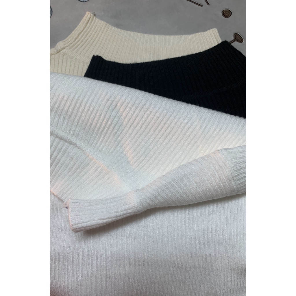 Áo len tăm cổ 3 phân mềm mịn co dãn siêu xinh | BigBuy360 - bigbuy360.vn