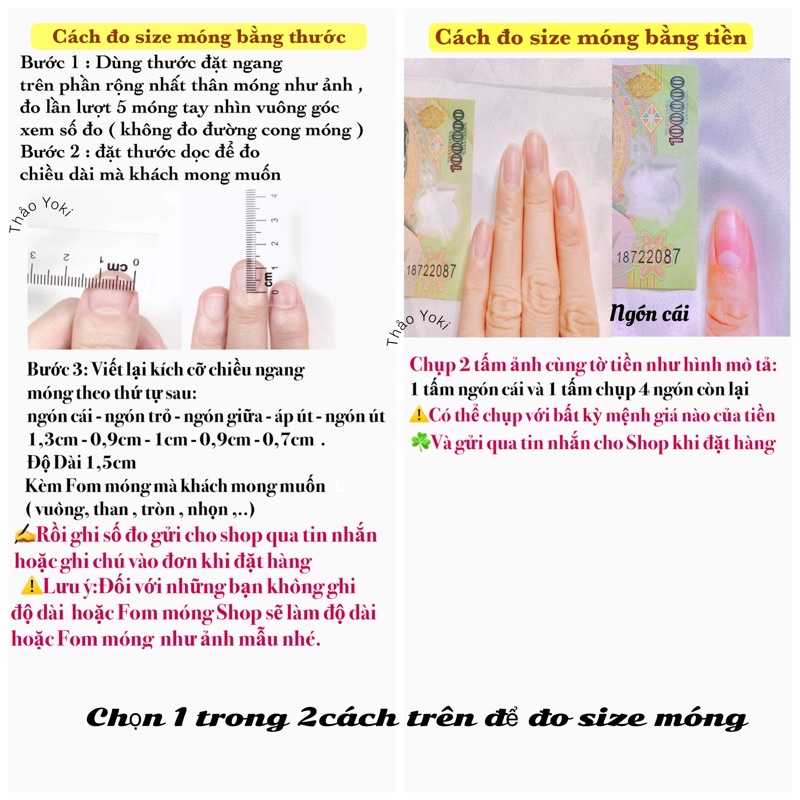 Móng chân giả Nail thiết kế Nailbox