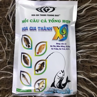 Mồi câu cá tổng hợp Hoa Gia Thành X9