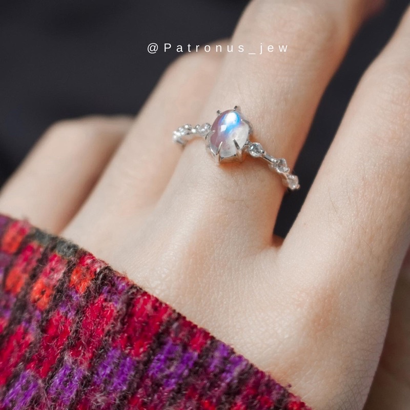 Nhẫn Moonstone Princess NMPO22A Patronus Jewelry