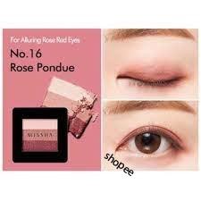 Phấn Mắt 3 màu Missha Triple Shadow No.16 Rose Fondue 1.5g
