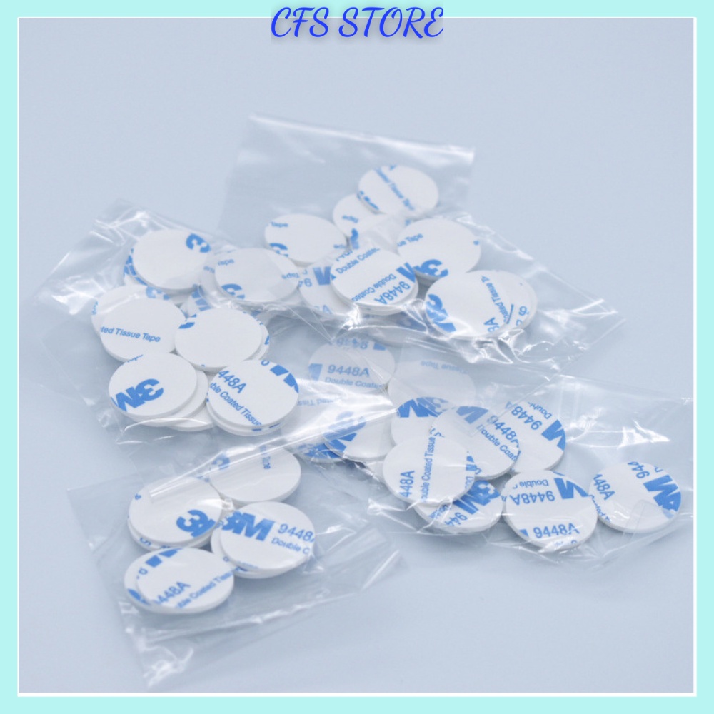 Miếng dán 3M với 2 mặt siêu dính, gắn giá đỡ điện thoại trên ô tô, camera hành trình, đồ gia dụng (giá 01 miếng) | BigBuy360 - bigbuy360.vn