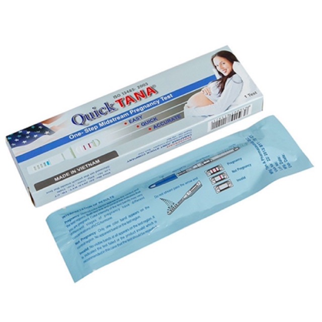 BÚT THỬ THAI QUICKTANA CHO KẾT QUẢ NHANH VÀ CHÍNH XÁC 4-6 NGÀY