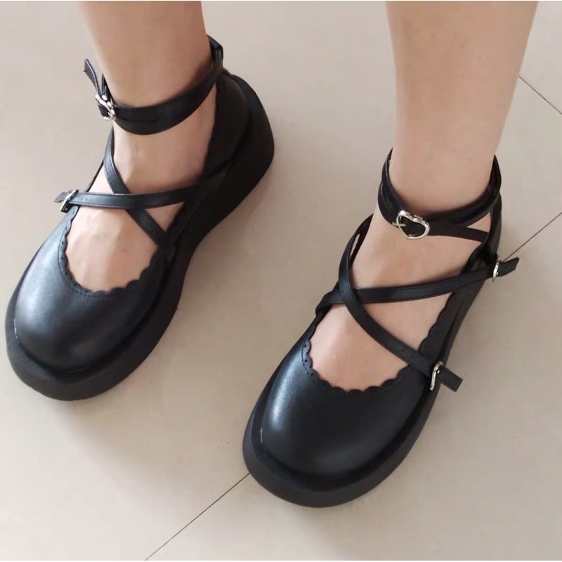 [LNHBO - ORDET] Giày oxford đế cao phối dây (Ảnh thật ở cuối) | BigBuy360 - bigbuy360.vn