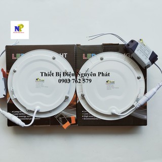 [COMBO] 10 Đèn Led Panel Âm Trần Siêu Mỏng 9w Tròn