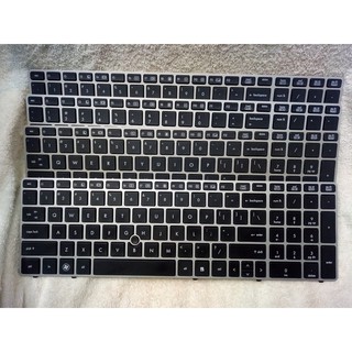 Bàn phím Keyboard laptop zin theo máy HP Elitebook 8560p, 8570p