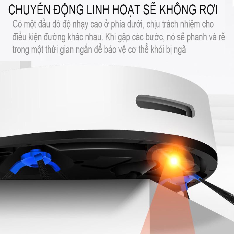 Robot Hút Bụi Thông Minh ⚡️𝐅𝐑𝐄𝐄 𝐒𝐇𝐈𝐏⚡️ Robot Hút Bụi Tự Động Sạc Điện Có Thể Điều Khiển Bằng Điện Thoại