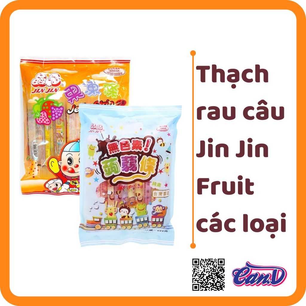 (Nhiều loại) Thạch rau câu Jin Jin Fruit các loại