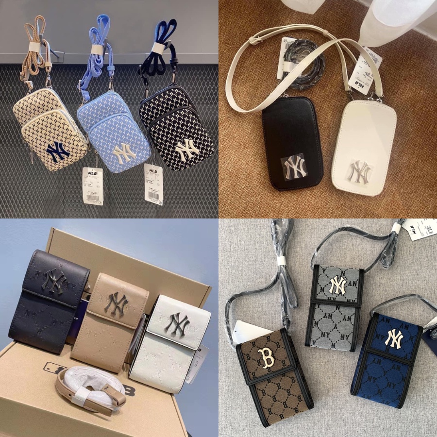 ( Chuẩn Hãng ) Túi Đeo Chéo Mlb Ny Mini Monogram Bag Full Tag Code