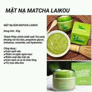 Mặt nạ trà xanh maxcha