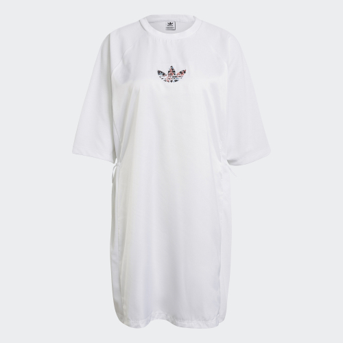 Adidas Women's ORIGINALS TEE DRESS Spring Sports Skirt Mid-Length Dresses GN3115 +++ 100% Authentic Guarantee +++