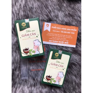 Giảm cân an toàn HERA PLUS dạng viên uống (30vien) Kèm Thẻ bảo Hành