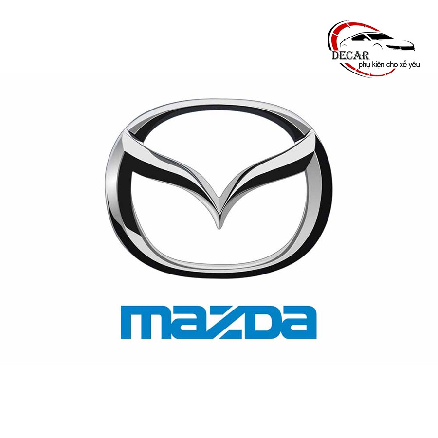 [MAZDA] Bộ 10 miếng dán chống xước hõm cửa xe mazda silicon cao cấp , miếng dán cửa xe, ốp lõm tay nắm in logo