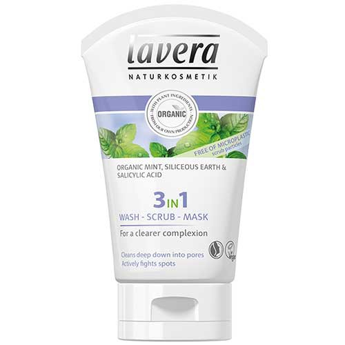 Sữa rửa mặt 3 in 1 Lavera mẫu mới
