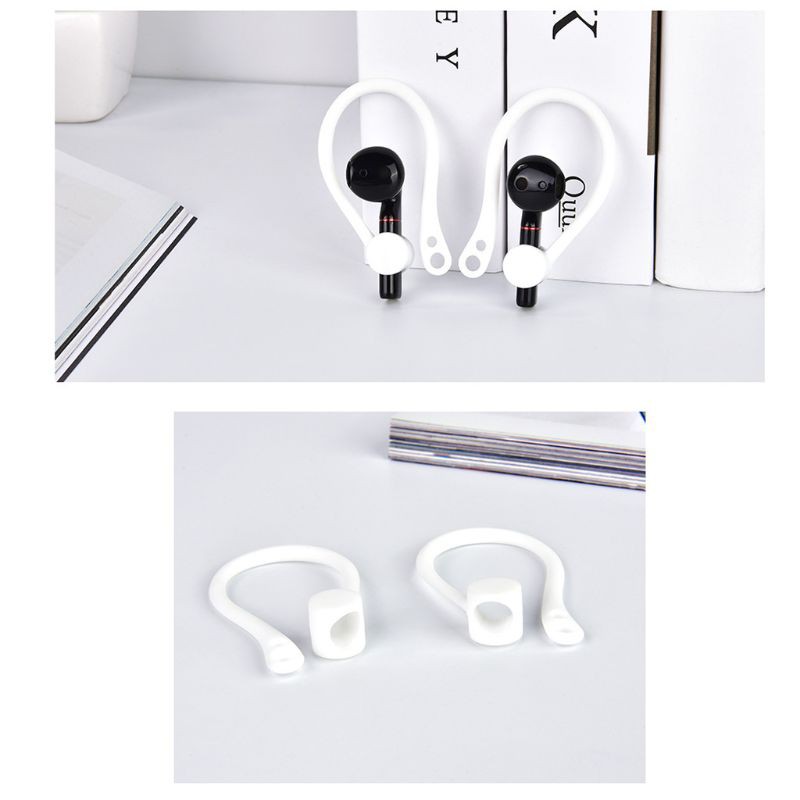 Vỏ silicone móc vành tai bảo vệ tai nghe Huawei Flypods/ Flypods Pro/ Freebuds2/ Freebuds2 Pro