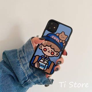 Ốp Lưng Boy Milk Cat iP [ TI STORE ]