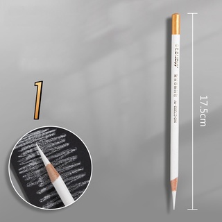 1pc Đen / Trắng Than Bút Chì Bộ Tuyệt Vời Để Vẽ Phác Thảo Bóng Trên Giấy Màu Tông Trường Đồ Dùng Văn Phòng Phẩm