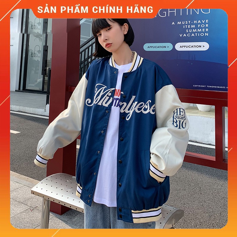 [Mã WASTMAY giảm 15% tối đa 30K đơn 150K] Áo khoác bomber Nelly chính hãng - Minlyese