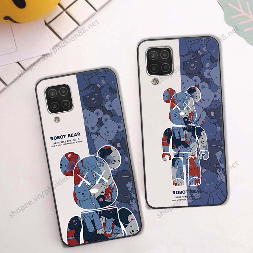 Ốp lưng Samsung M32 / M62 hình Robot Bear, Kawsnc bảo vệ điện thoại
