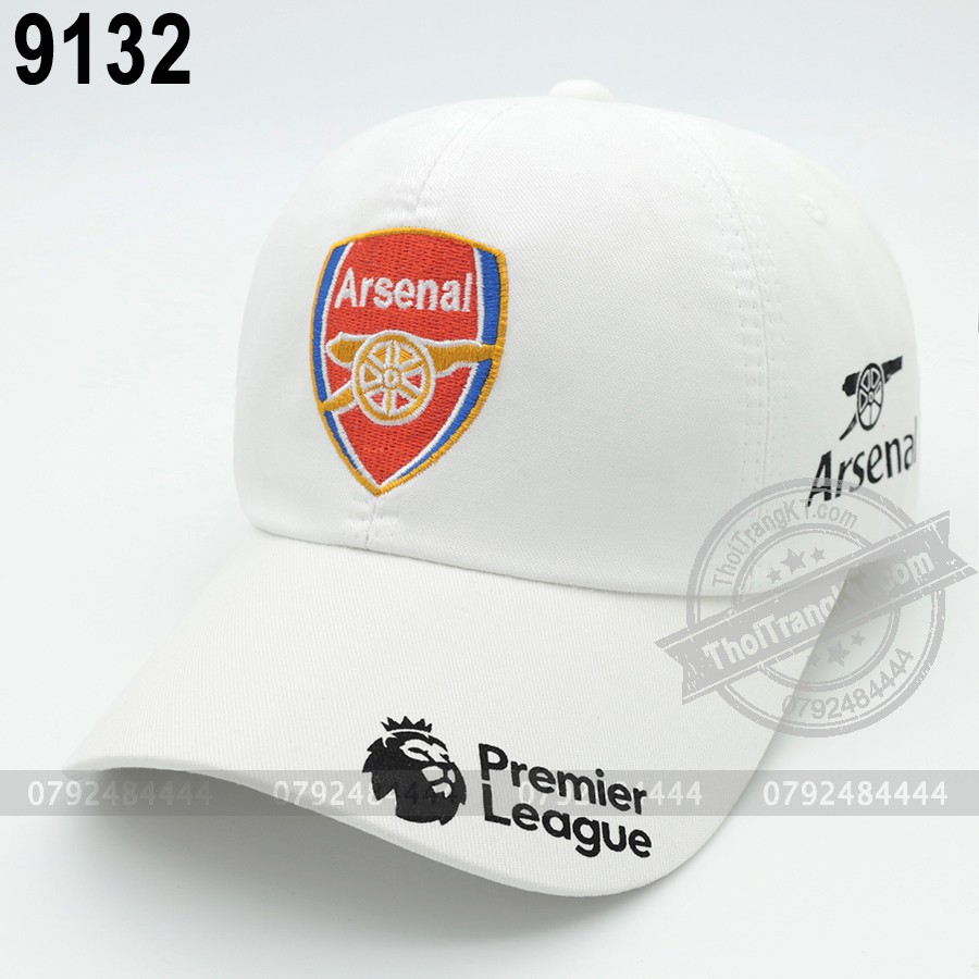 Nón kết, nón lưỡi trai, mũ nón bóng đá Arsenal