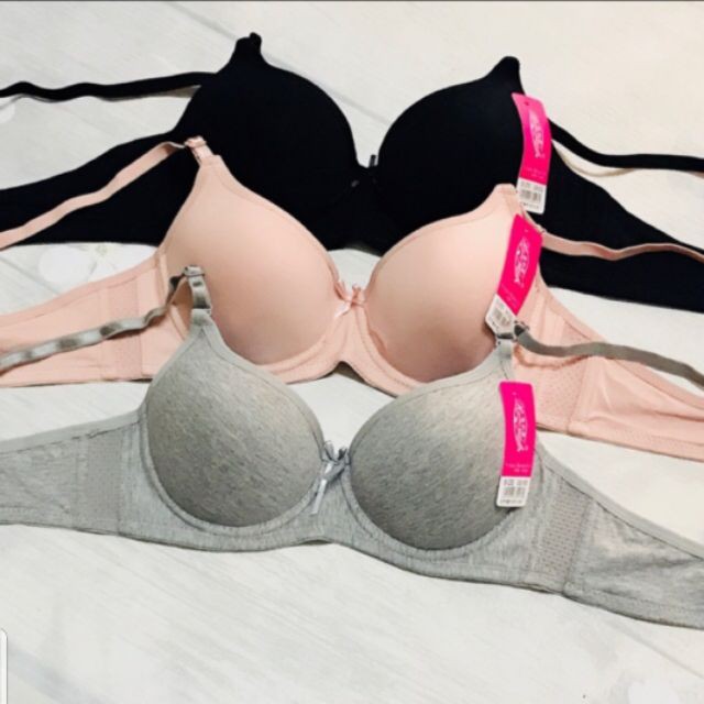 Áo Lót Cotton Muối Tiêu Đệm Đẩy 613