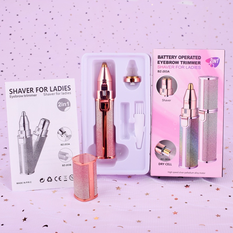 Bút Tỉa Lông Mày Ria Mép Sạc Điện Bản Cao Cấp Máy Cạo Lông Toàn Thân Tiện Lợi An Toàn