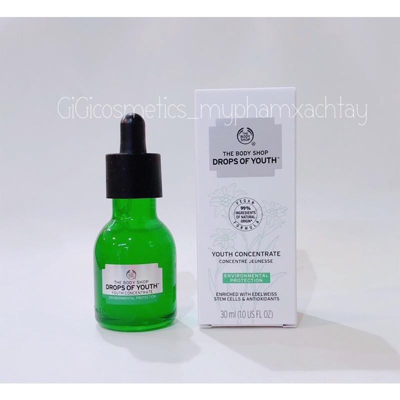 Serum tái tạo da và chống lão hoá The Body Shop Drops Of Youth 30ml