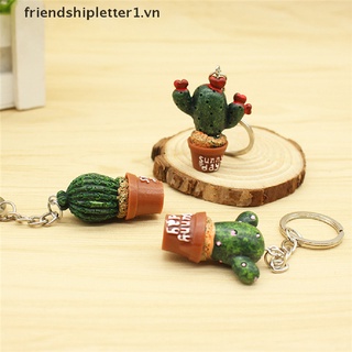 Móc khóa hình cây xương rồng mini