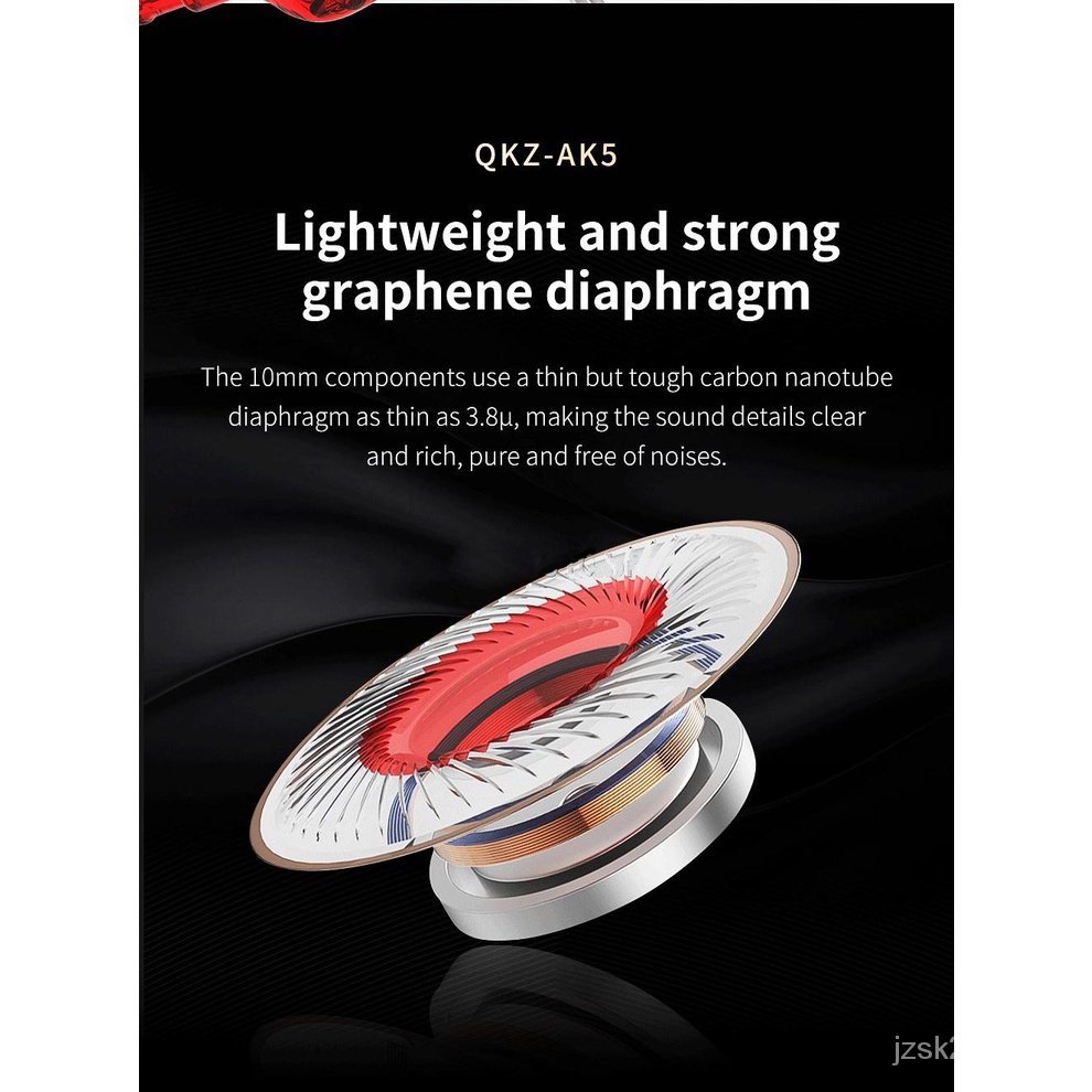 Tai Nghe Nhét Tai Âm Thanh Hifi Ak6 Bằng Đồng hi-fi