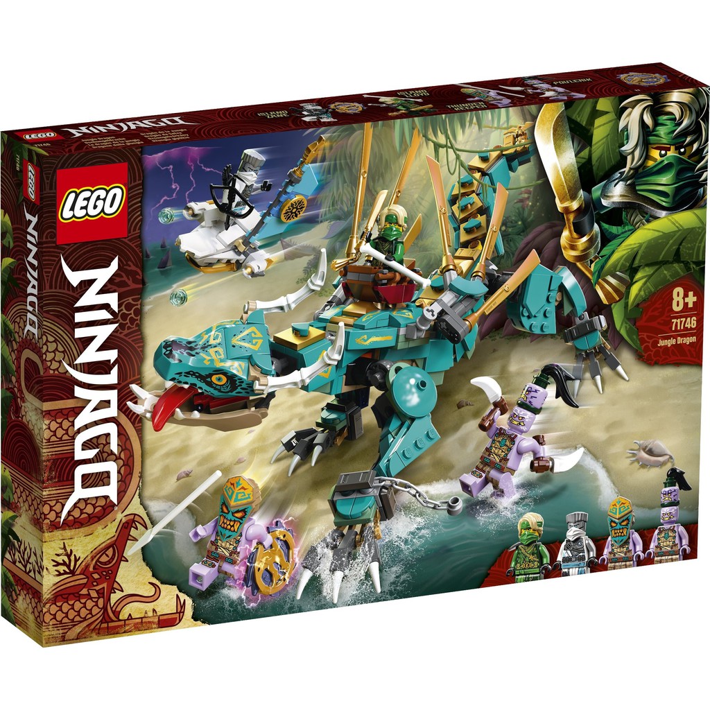 LEGO 71746 Ninjago - Rồng Thần Jungle Của Lloyd