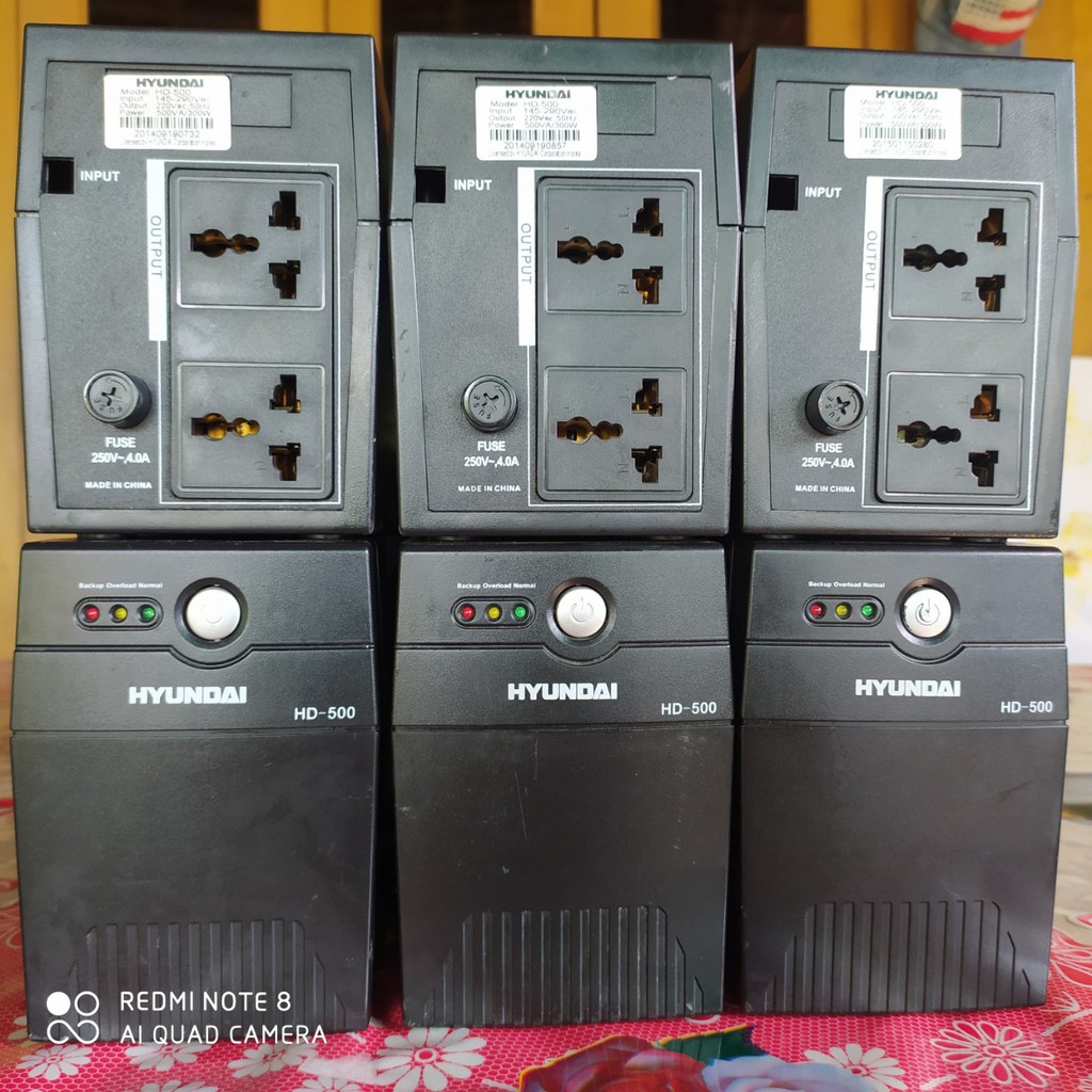Lưu điện ups Hyundai 500VA