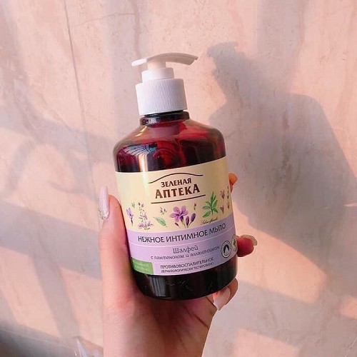 Dung dịch vệ sinh Apteka Nga [ CHÍNH HÃNG 100%] (3 mùi) 370ml - Dạng Gel - Chăm sóc &quot;cô bé&quot;sạch thơm mỗi ngày