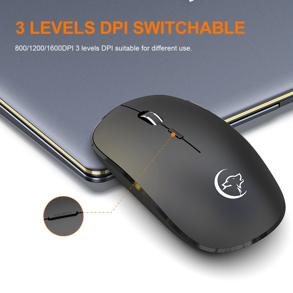 Chuột Không Dây Chơi Game Hel + G834 2.4g