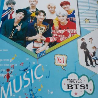 Vở BTS 72 trang ( vở kẻ ngang) sỉ