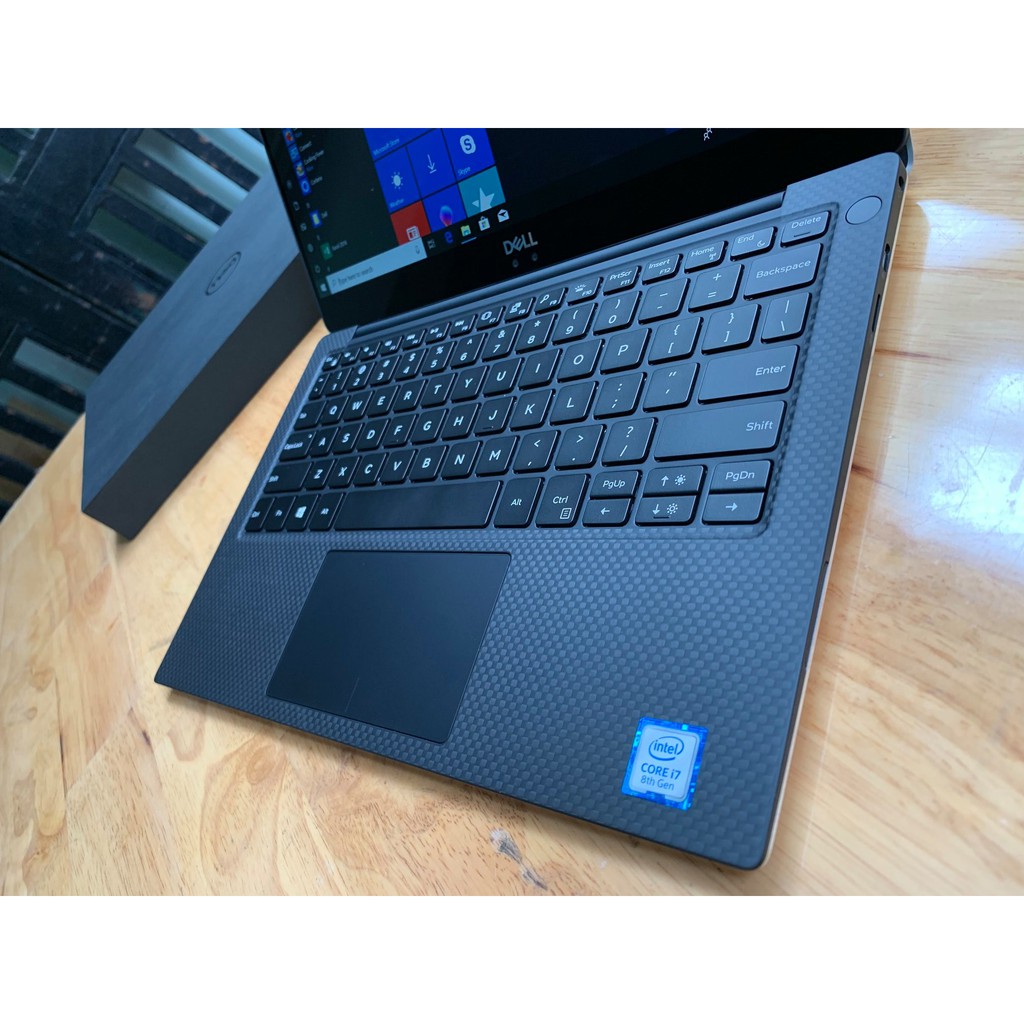 Laptop Dell XPS 9370, i7 8550u, 16G, 512G, 4K, touch, Full box, like new, Black | BigBuy360 - bigbuy360.vn