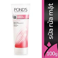 Sữa Rửa Mặt Trắng Hồng Pond’s White Beuty tuýp 100g