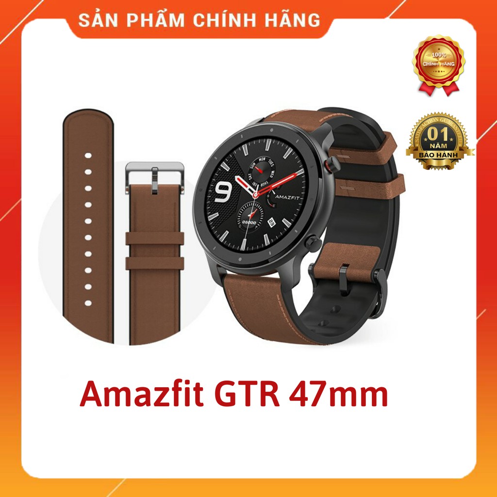 Đồng hồ thông minh Xiaomi Huami Amazfit GTR 47mm | Hàng chính hãng Digiworld