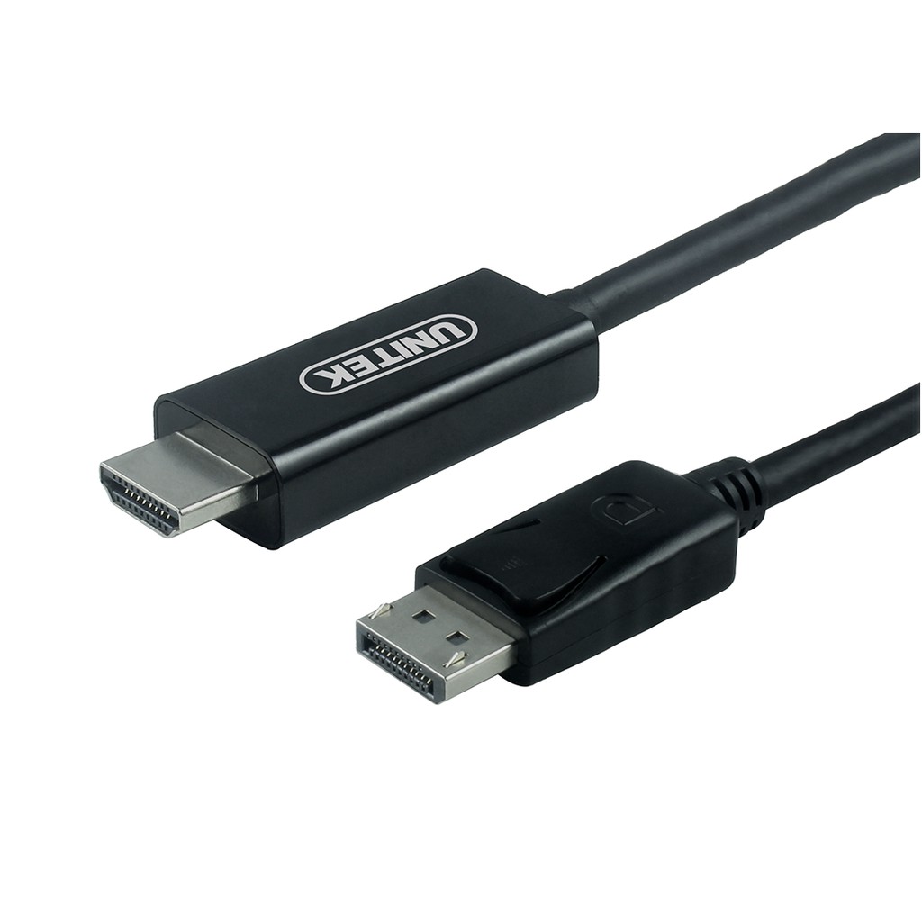 Cáp Displayport HDMI Unitek Y-C 5118CA dài 1.8m. Bảo hành chính hãng 12 tháng