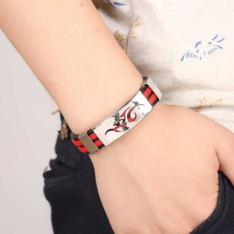 Vòng tay nam nữ,unisex thời trang cá tính thể thao, silicone nhiều màu sắc có họa tiết theo phong cách hottrend (VT-06)