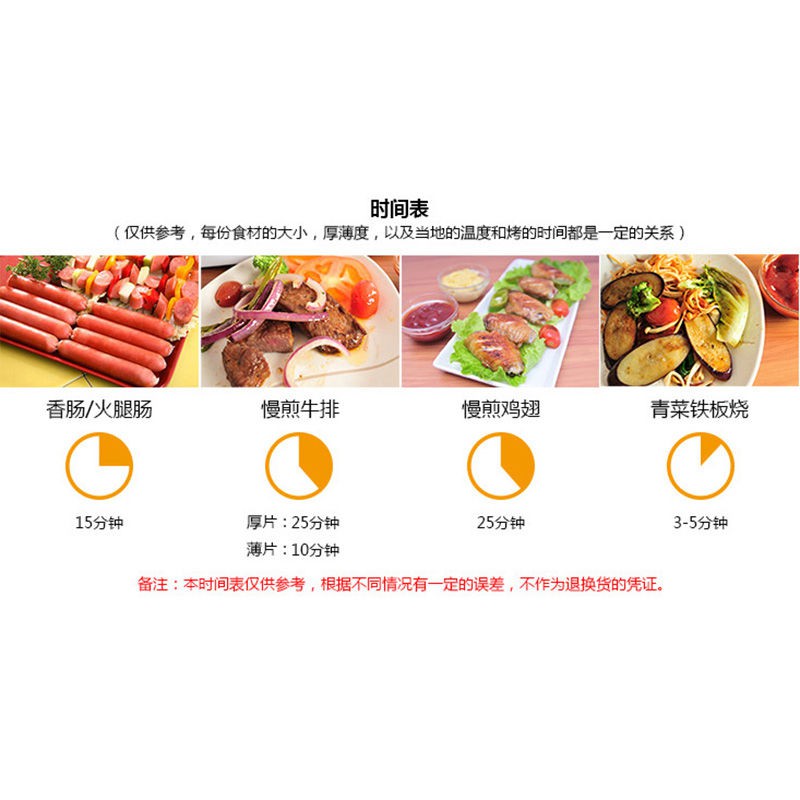 Máy xúc xích gia đình mini nhỏ Đài Loan thương mại tự động nướng tấm sắt thịt đa chức năng