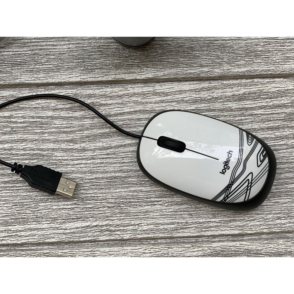 Chuột Logitech M105 Optical USB - Màu Trắng