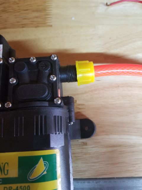 Máy RỬA XE mini 12V bơm ÁP LỰC đôi Đỉnh Phong