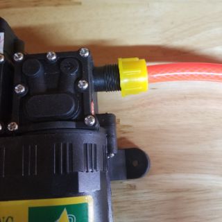 Máy RỬA XE mini 12V bơm ÁP LỰC đôi Đỉnh Phong